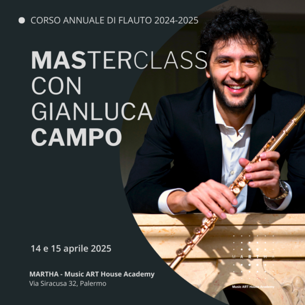 MASTERCLASS WITH <br>GIANLUCA CAMPO