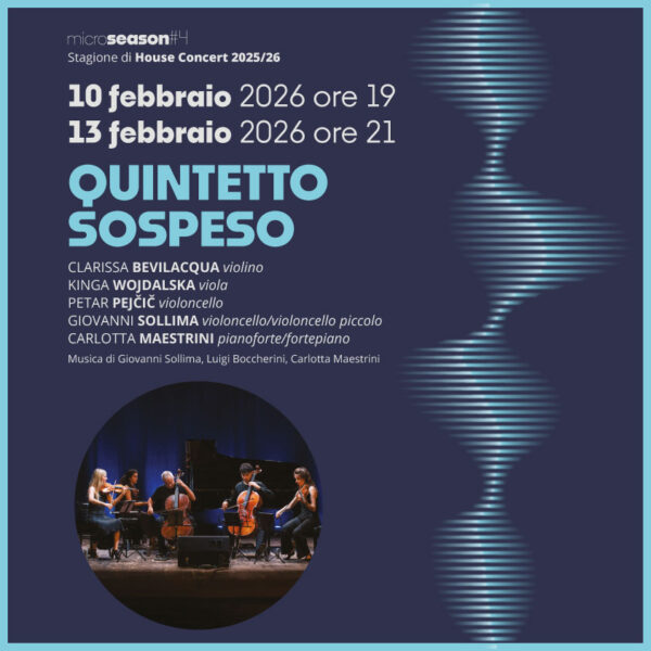 Giovanni Sollima - Quintetto sospeso