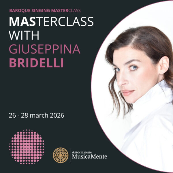 Baroque singing masterclass with Giuseppina Bridelli